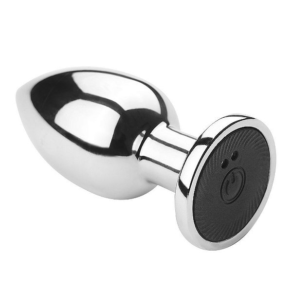 PLUG ANAL VIBRATÓRIO COM CONTROLE REMOTO TAMANHO P