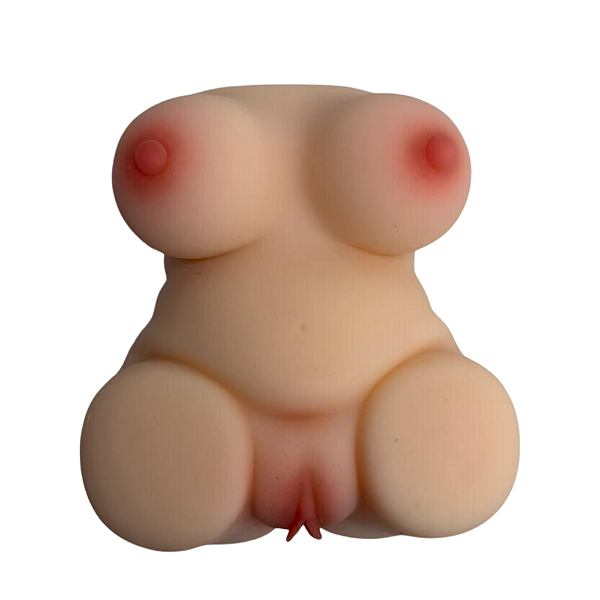 Masturbador masculino meio corpo realístico