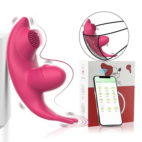 Vibrador de calcinha por aplicativo