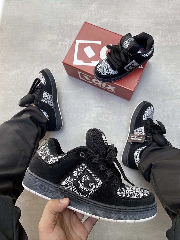 Qix 90s Qix International Zapatillas Qix 90s TÃªnis Qix Base Preto