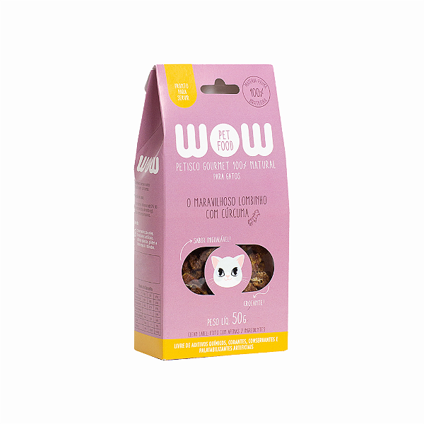 WOW - lombinho com cúrcuma gato