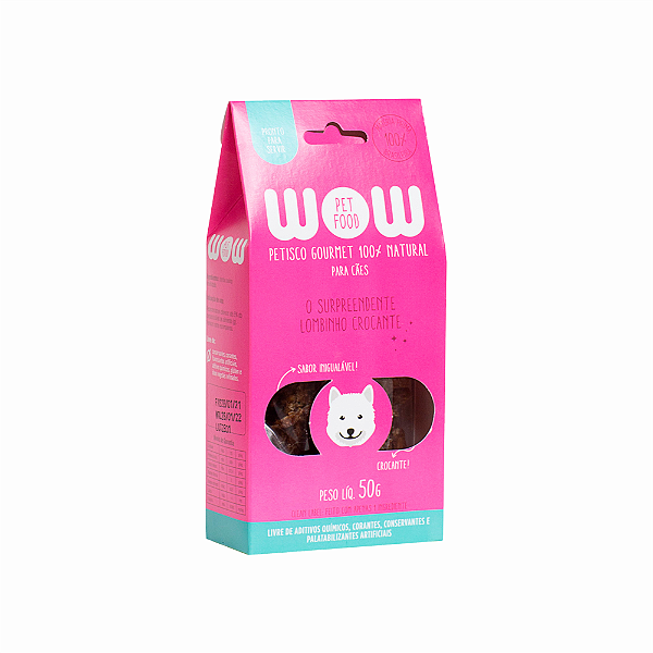 WOW - lombinho desidratado cão