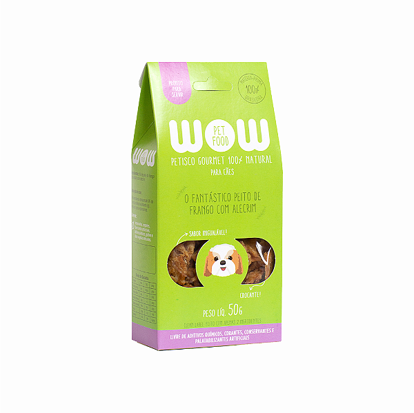 WOW - frango com alecrim cão