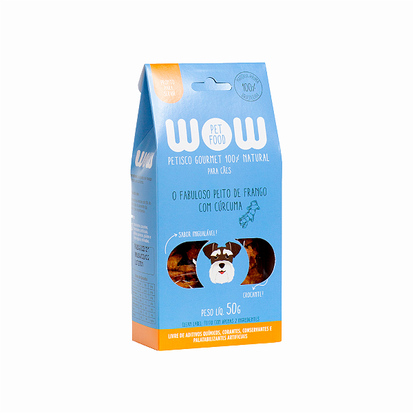 WOW - frango com cúrcuma cão