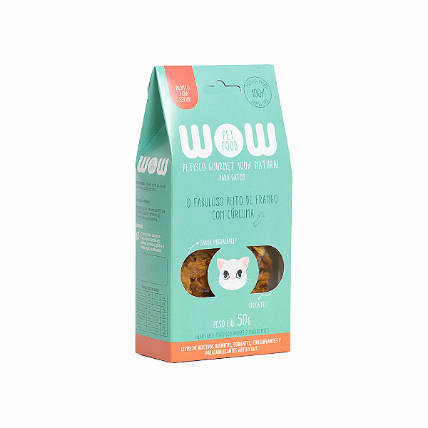 WOW - frango com cúrcuma gato