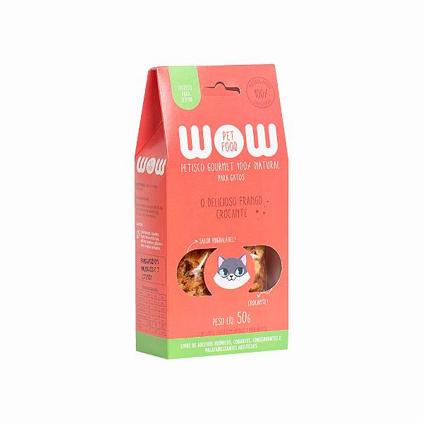 WOW - frango desidratado gato