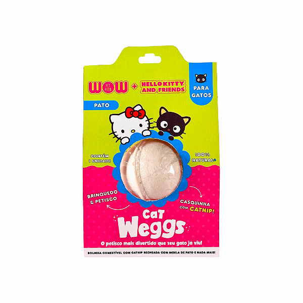 CATWEGGS - Hello Kitty - sabor pato 1un gato