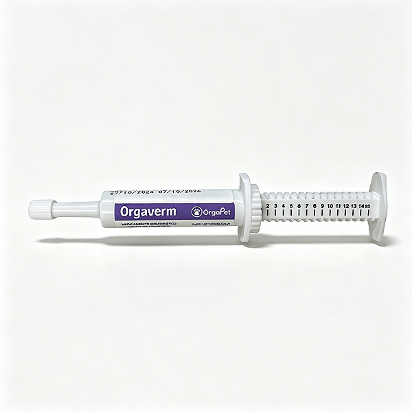 ORGAVERM - Para Controle de Verminose - em Cães e Gatos