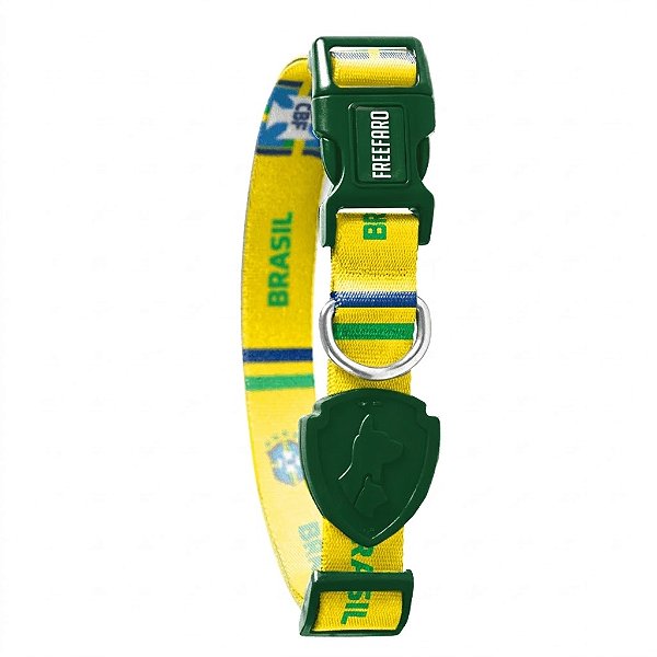 COLEIRA CBF-CANARINHO FREEFARO - Para Cães