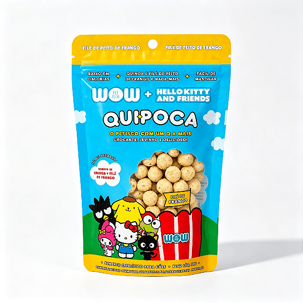 PETISCOS QUIPOCA HELLO KITTY - De Frango Para Cão