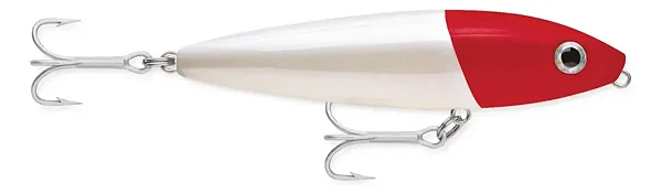ISCA ARTIFICIAL RAPALA SKITTERWALK 11CM CABEÇA VERMELHA