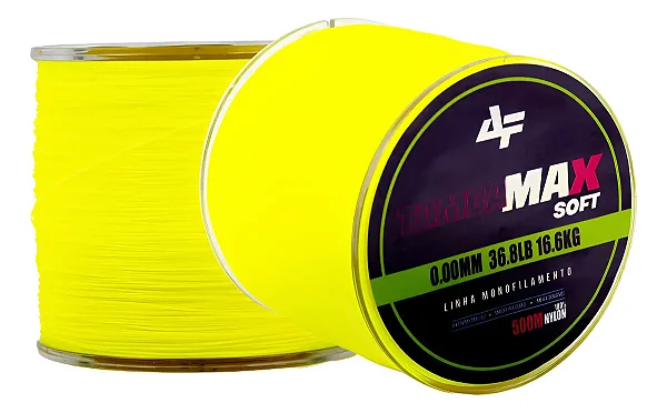 Linha Monofilamento Albatroz Tamba Max Soft 0,37mm 12,2kg 500 Metros