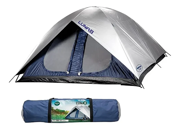Barraca De Camping Luna Para 8 Pessoas Impermeável Mor