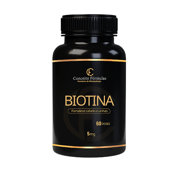 Biotina 5mg - 60 doses