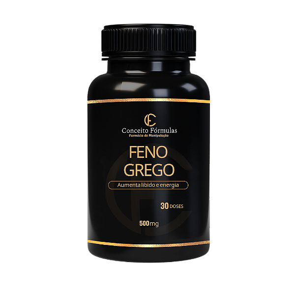 Feno Grego 500mg - 30 doses