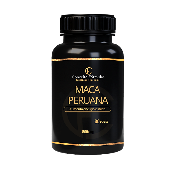 Maca Peruana 500mg - 30 doses