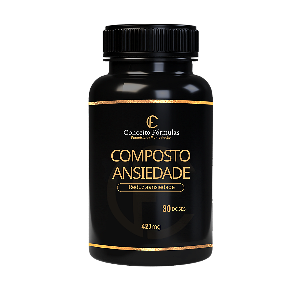 Composto para Ansiedade 420mg - 30 doses