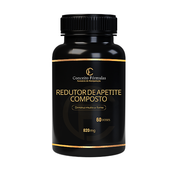 Redutor de Apetite Composto 820mg - 60 doses