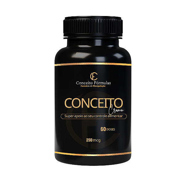 Conceito Cromo 250mcg - 60 doses
