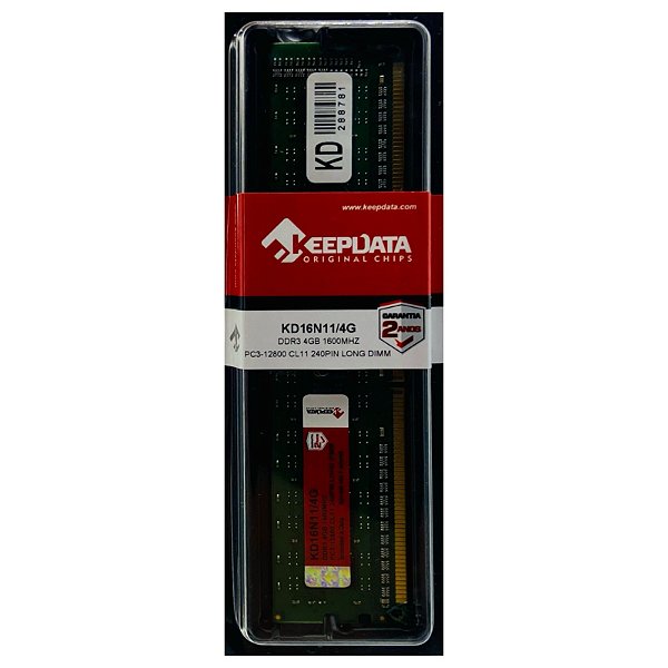 Memória Computador KeepData DDR3 4GB KD16N11