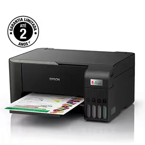 Impressora Multifuncional Epson EcoTank L3250 Colorida Wi-Fi