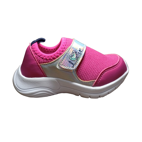 Tênis Chique Top New Confort Pink/Marinho