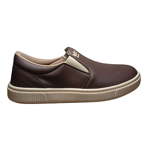 Tênis Casual Urban Café/Castor