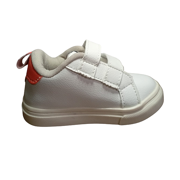 Tênis Disney Moana Branco/Coral/Off White