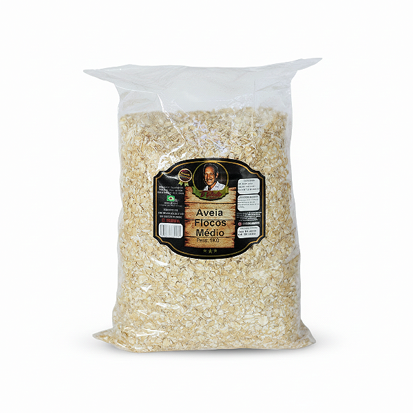 AVEIAS DIVERSAS (FINA, MEDIA, GROSSA) 1KG TIPEDO