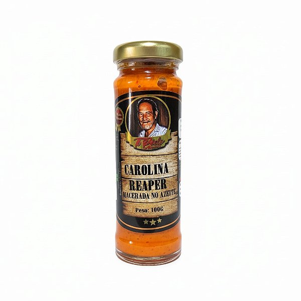 PIMENTA CAROLINA REAPER 100G MACERADA TIPEDO