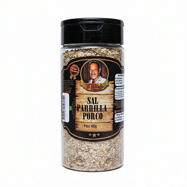 SAL DE PARRILLA PORCO 400G TIPEDO