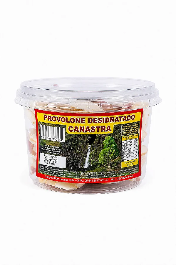 Provolone Desidratado Lemon Pepper 300g