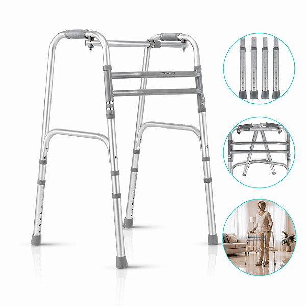 Andador Articulado 3 Barras Até 150 Kg SC300 - Hidrolight