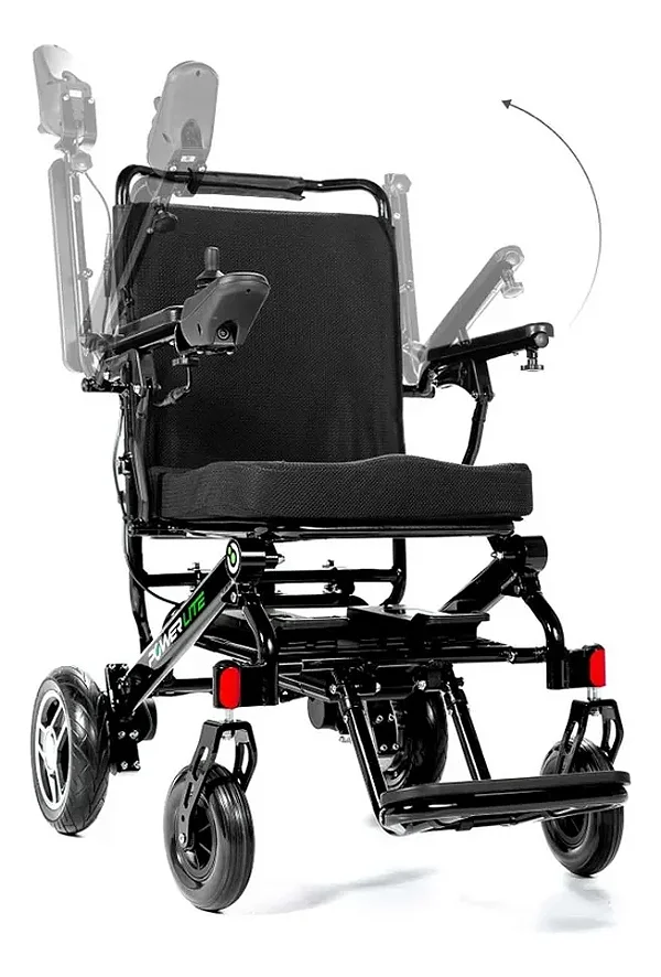 Cadeira De Rodas Motorizada Até 120 Kg Modelo D15A Compact In - Power Lite