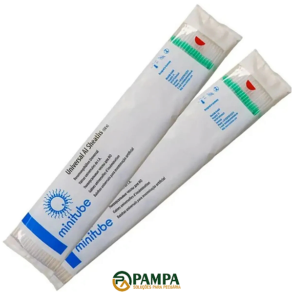 Bainha Inseminacao Bovinos Universal Minitube - 50 Un