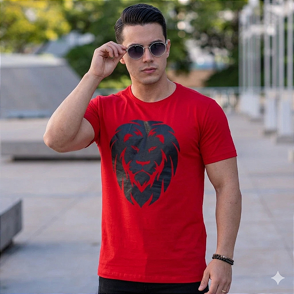 Camisa Masculina King Leão Premium