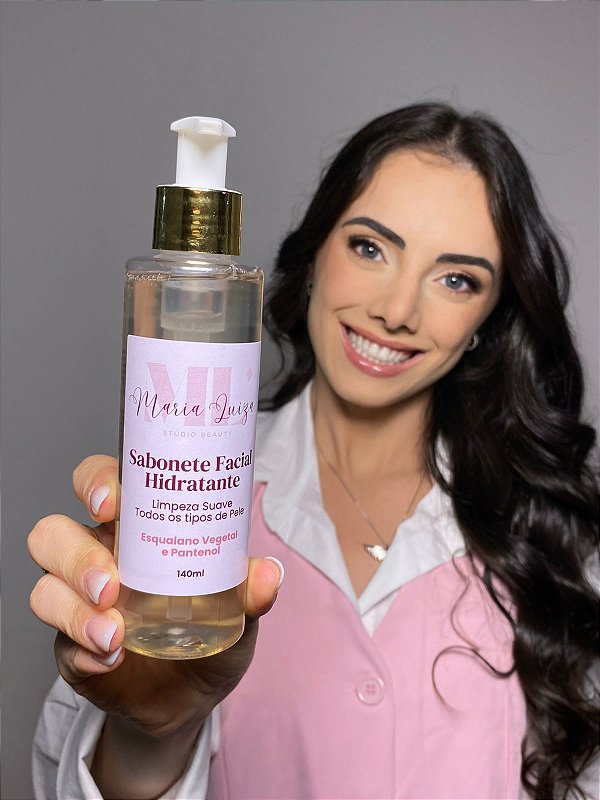 Sabonete Facial Hidratante com Pantenol e Esqualano vegetal 140ml