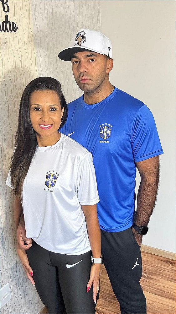 Camiseta Branca do Brasil