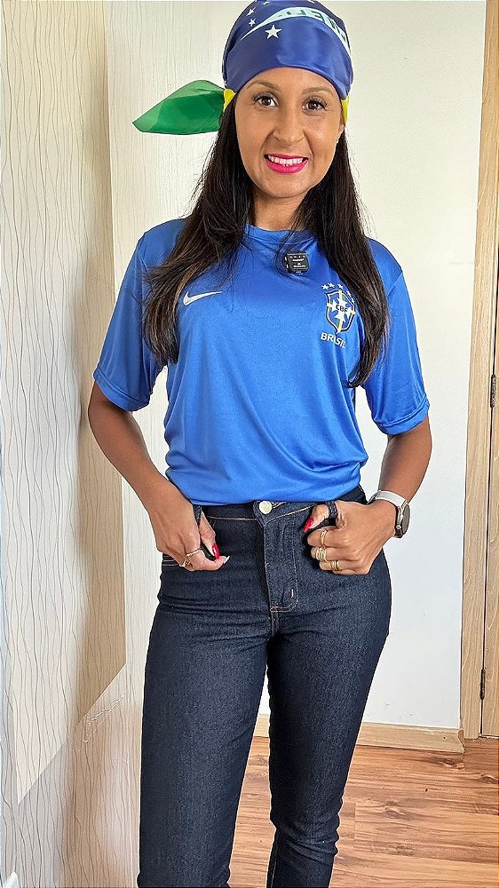 Camiseta Azul do Brasil