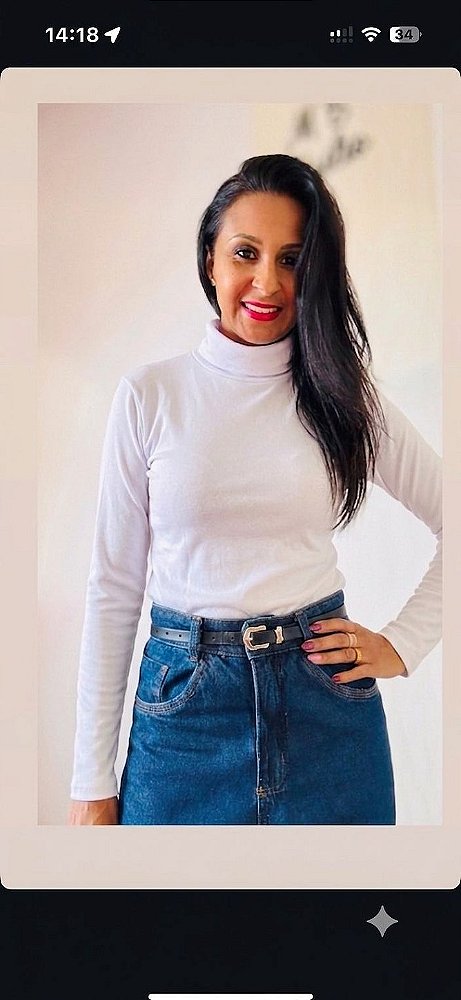 Blusa Básica Branca