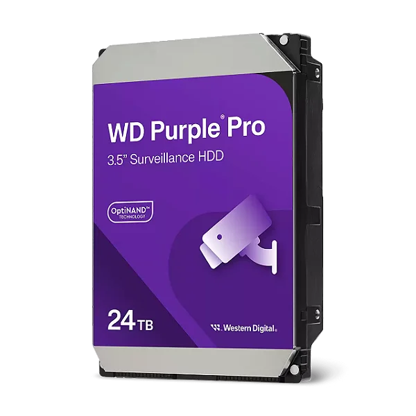 HD Western Digital Purple Pro 24TB WD241PURP 3.5 SATA III