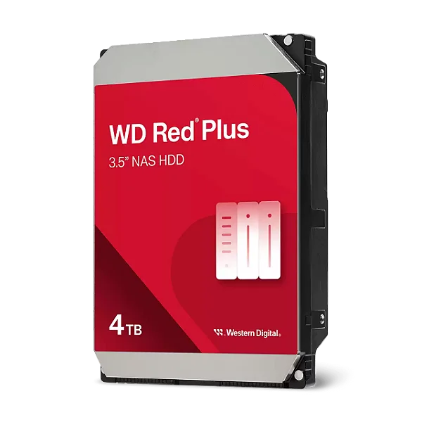 HD Western Digital Red Plus NAS 4TB WD40EFZZ 3.5 SATA III