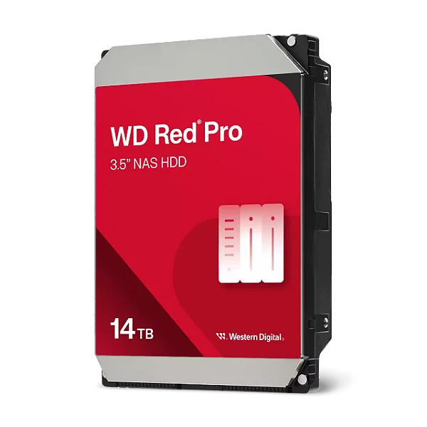 HD Western Digital Red Pro NAS 14TB WD142KFGX 3.5 SATA III