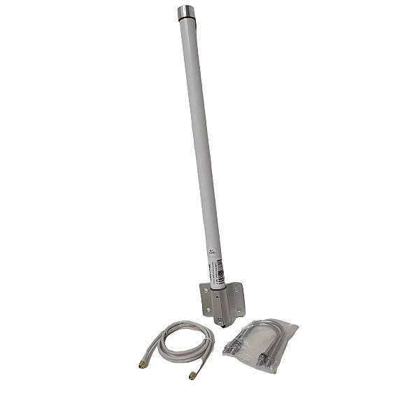 Antena Omni MikroTik LoRa 8dBi 2.4GHz (TOF-2400-8V-4)