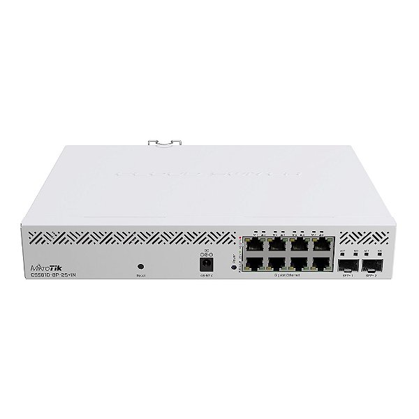Switch PoE MikroTik CSS610-8P-2S+IN