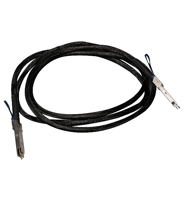 Cabo Conexão Direta 400G MikroTik DDQ+DA0003 (QSFP56-DD 400G DAC 3M)
