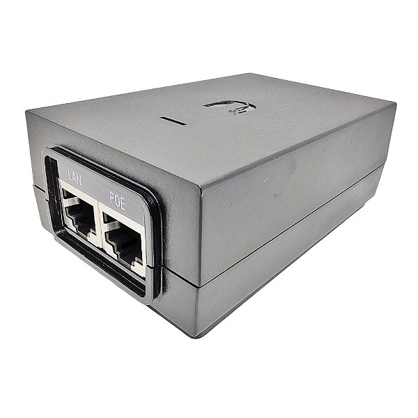 Injetor PoE 48V 24W 0,5A Passivo (POE-48-24W-G-BR) Ubiquiti