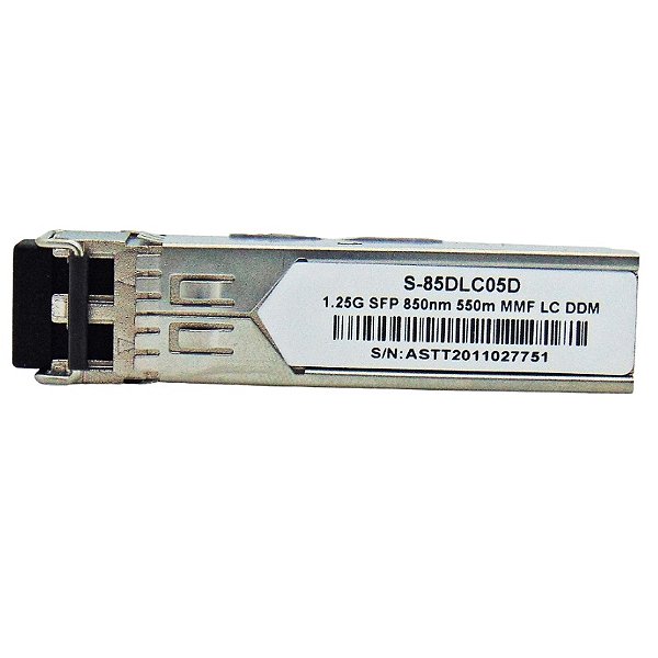 Gbic MikroTik S-85DLC05D (Módulo SFP 1.25G MM 550m 850nm Duplex)