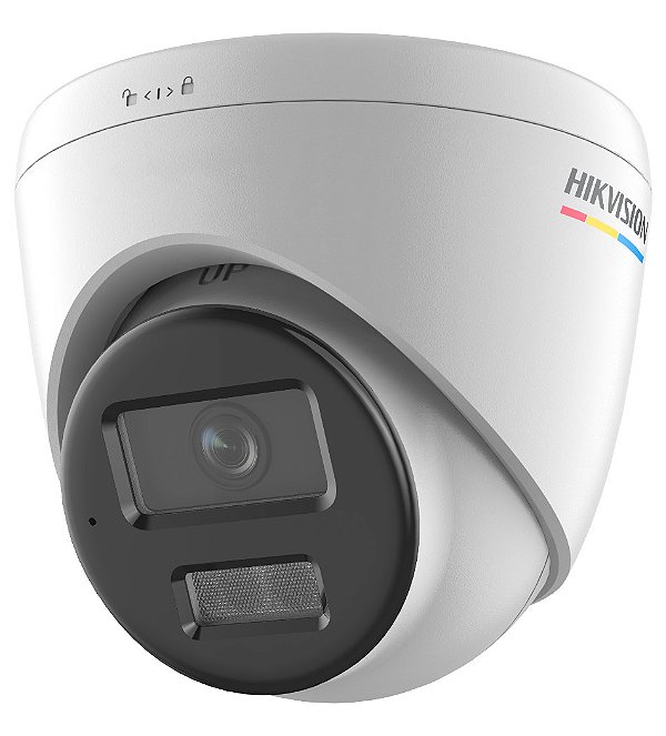 Câmera IP Hikvision Turret 4MP DS-2CD1347G2H-LIU ColorVu Smart Hybrid Light 2.8mm