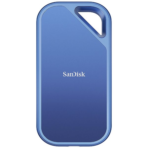 SSD Externo Portátil SanDisk Creator Pro 2TB NVMe USB-C 3.2 Gen 2x2 2000MB/s Azul - SDSSDE81C-2T00-G25